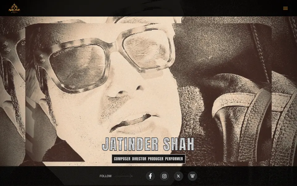 Home page of the Jatinder Shah website